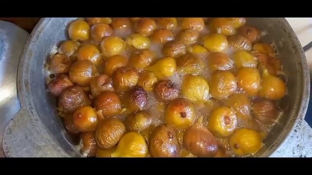 Приготовление варенья из инжира.  Легко и вкусно.// Making Fig Jam.  Easy And Delicious