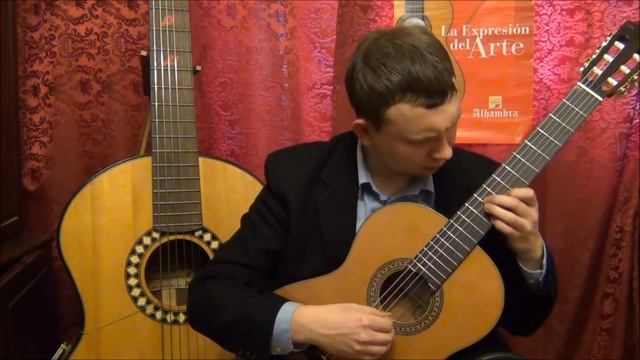 Видеообзор классической гитары Alhambra 7c (guitar review). смотреть онлайн