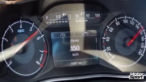 0-200 km/h : Opel Corsa OPC Performance