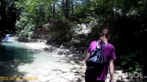 Водопады КуаГо, Геленджик.