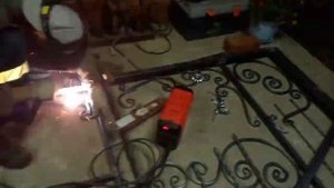 Кованые ворота и калитка своими руками(1 часть)# Варим - красим- устанавливаем