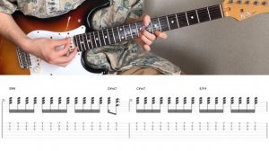 Stevie Wonder - Sir Duke (guitar cover with tabs & chords)