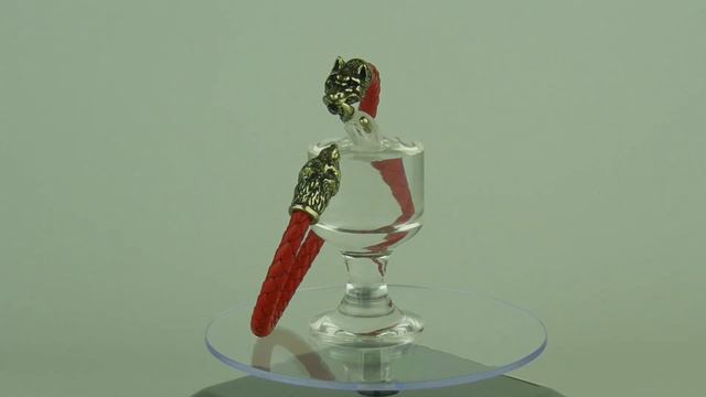 Браслет Волки. Кожаный. Красный смотреть онлайн