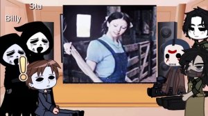 Slashers react to FEM Y/N as ?¿?¿?? / GACHA / Mokyutsei