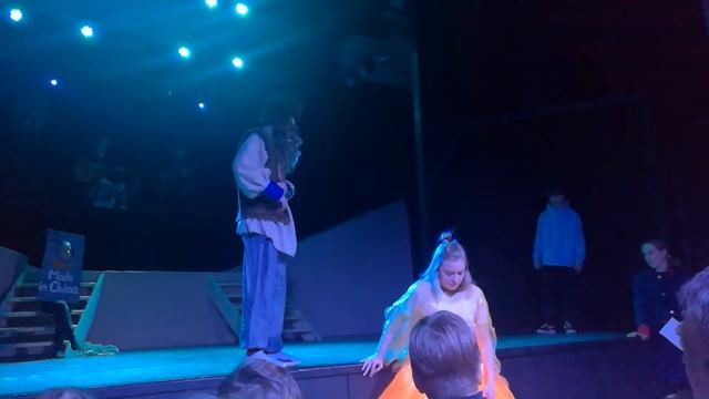 Лицейский спектакль 2021 школаТубельского. Часть 5. Золотая рыбка.