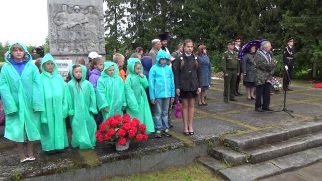 Январский гром 23.06.2014 Траурная церемония перезахоронения советских воинов