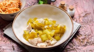 Салат Гнездо аиста