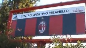 AC Milan 2010 - young representatives after the match - Kristijan Zupic young goalkeeper from Serbi