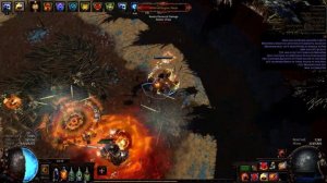 Path of Exile - Pyroclast Mine Saboteur - Random Mapping