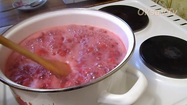 Варенье "пятиминутка" из вишни без косточек. Cherry jam. смотреть онлайн