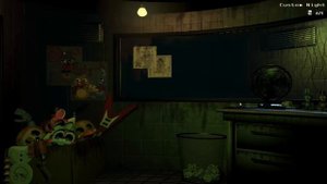 Phantom Golden Freddy joined in the FNaF 3! (Mod)