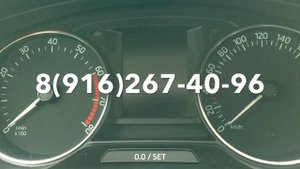 Корректировка пробега Skoda Rapid 2017