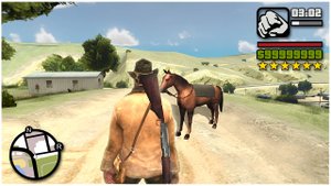 🔥Red Dead Redemption 2 Уже в GTA San Andreas!