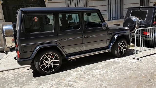 combo 2 MERCEDES AMG G63 2016 & G 63 2016 edition 463 in Paris France смотреть онлайн