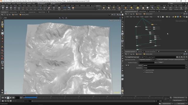 29 Добавление травы в Unreal Engine для ландшафта созданного в Houdini смотреть онлайн