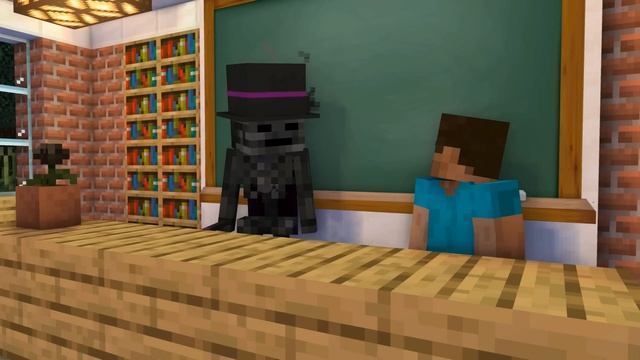 Monster School : BOTTLE FLIP CHALLENGE - Minecraft Animation смотреть онлайн