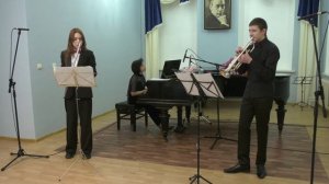 Э. Кёлер "Эхо" для флейты и трубы. Исп. дуэт "Образ" Е. Махринова, С. Саломатников, Ольга Бер (ф-но