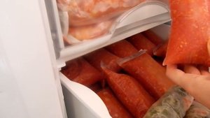 Заморозка овощей и ягод, морозильная камера