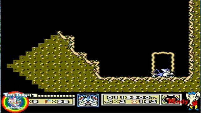 Tiny Toon Adventures:на русском прохождение игры денди.(тини Тун)nes, Dendy,