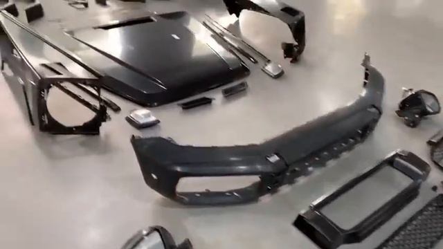 CONVERSION BODY KIT W463 to W464 for Mercedes Benz G class G63 G550 1990 - 2017 смотреть онлайн