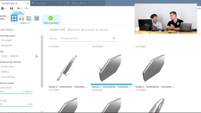 Генеративный дизайн #Генеративныйдизайн #топологическаяоптимизация #импринта смотреть онлайн