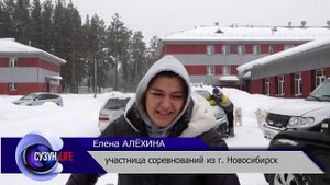 Гонки на собачьих упряжках. Сузунский район.
