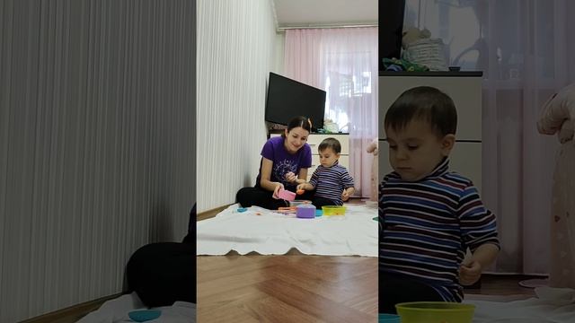 1 занятие: развиваем мелкую моторику рук и координацию движений #развитиеребёнка #мелкаямоторика