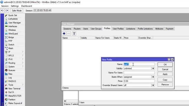 TERBARU !! Userman, Radius, Hotspot di Mikrotik OS Versi 7.5 смотреть онлайн