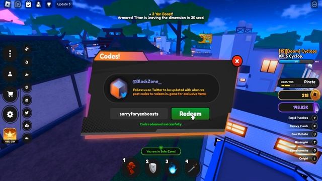 Roblox Anime Fighting Simulator X New Codes October 2023 смотреть онлайн