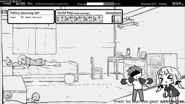 Living With Sister: Monochrome Fantasy Gameplay (Helping The Guild) смотреть онлайн