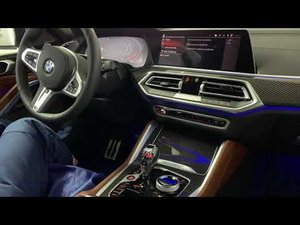BMW X6 2021 года - заменили ручку АКПП,  джойстик, кнопку start stop и допом эмблемку vol.