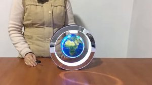 левитирующий глобус с подсветкой