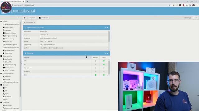 OpenMediaVault 5 [OMV 5] Raspberry Pi NAS Tutorial HowTo Installation смотреть онлайн