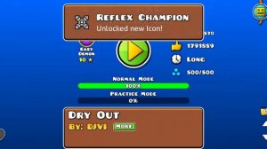 как скинуть статистику в Geometry Dash