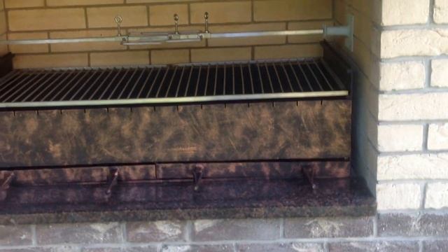 Барбекю из кирпича Heylen Bricks www.kaminochag.ru смотреть онлайн