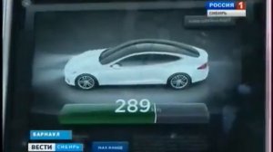 Электромобиль Тесла Зимой НОВОСТИ Элекромобиль Тесла зимой