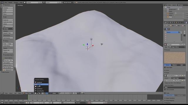 Blender Game Engine - Realistic Landscape Tutorial [Creating the Landscape] смотреть онлайн