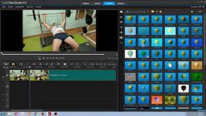 Corel VideoStudio X 10 как легко делать переходы при монтаже видео.