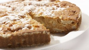 Простой яблочный пирог.