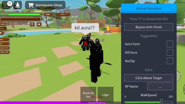 Script animal simulator for PvP/farm (kill aura) смотреть онлайн