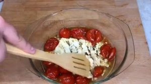 Паста с сыром Фета и томатами Черри. Самый известный рецепт из ТИК ТОКА.