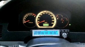 Дополнительные часы в Шевролет Лачети