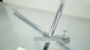 Стол Kira – видеообзор круглой стеклянной модели