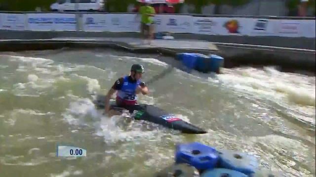 2019 ICF Canoe Slalom World Cup 4 Markkleeberg Germany / Semis – C1w, K1m смотреть онлайн