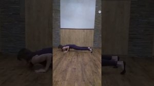 ADHOyoga в действии, укрепление мышечного корсета спины, груди и пресса