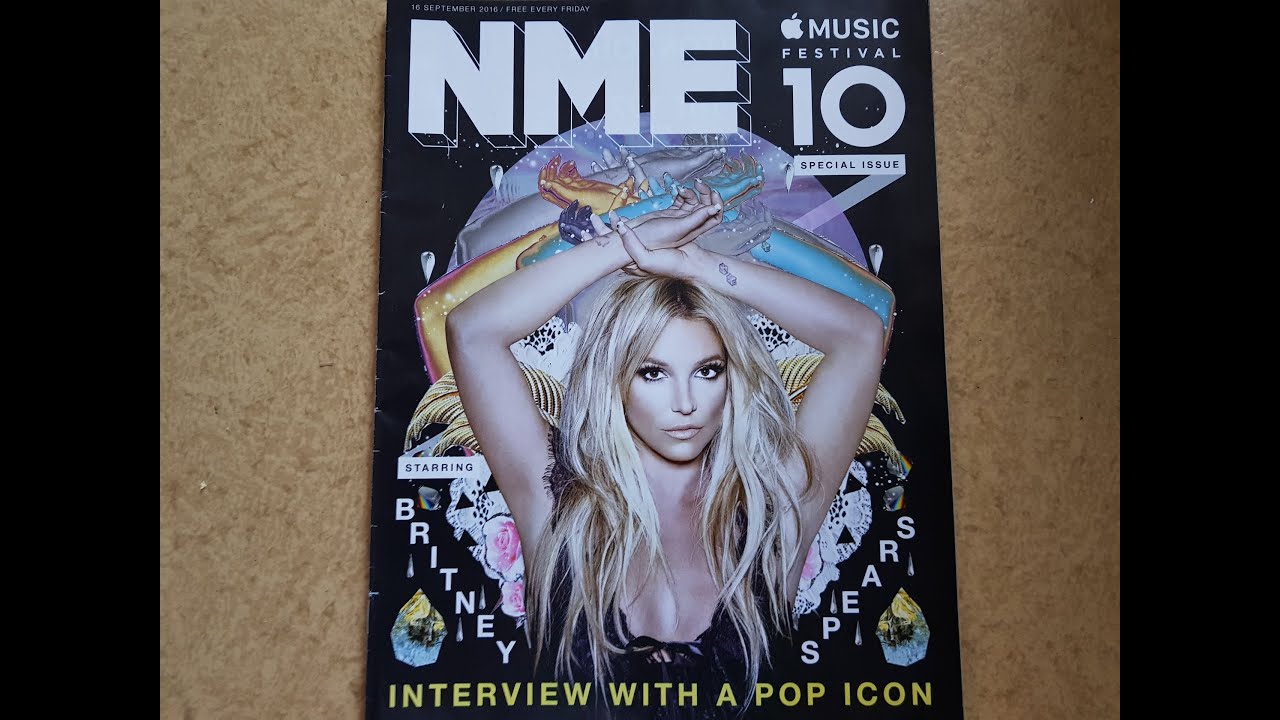 NME c Britney Spears, 16/09/2016