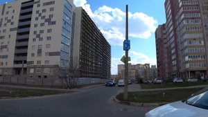 Новостройки Нижнего Новгорода: Дом 2 ЖК "Облака" (строится). Дом 1 ЖК "Корица" (сдан) || Апрель 2023