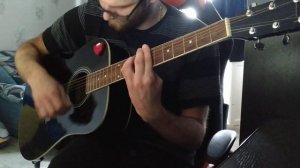 скажи хоть слово скажи на гитаре (cover)