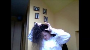 How I made a Gibson Girl hairstyle? Edwardian Hair Tutorial (the simplest version possible)