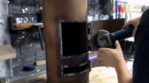 БУРЖУЙКА ИЗ ГАЗОВОГО БАЛЛОНА СВОИМИ РУКАМИ DIY